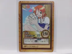 One Piece Carddass Hyper Battle Nami Card C42 2000 Holo - Image 1