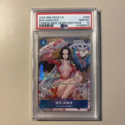 One Piece Card Game Chinese New Year 2025 Boa Hancock P-066 PSA 10 GRADED - Image 1