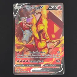 Pokemon TCG Card Centiskorch V TG14/TG30 Lost Origin Trainer Gallery - NM - Image 1