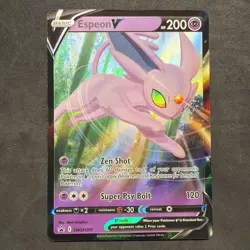 Pokemon Card Game TCG Espeon V SWSH201 Promo - Image 1