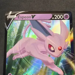 Pokemon Card Game TCG Espeon V SWSH201 Promo - Image 2