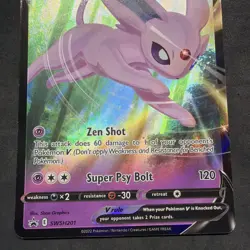 Pokemon Card Game TCG Espeon V SWSH201 Promo - Image 3