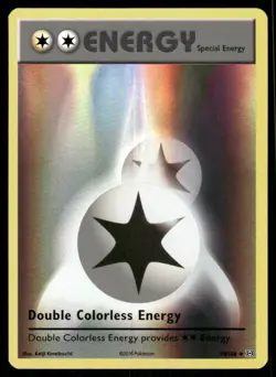 Pokemon Cards Double Colorless Energy 90/108 Reverse Holo Evolutions Uncommon NM - Image 1