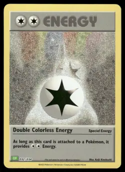Pokemon Cards Double Colorless Energy (CLV) 032/034 TCG Classic Holo NM - Image 1