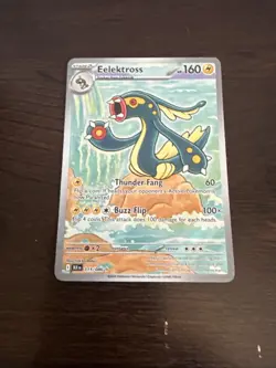 Elektross 2025 Pokemon Black Bolt Illustration Rare Card 115/086 NM - Image 1