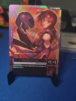 Tieria Erde (C+) ST07-010 C+ Celestial Drive Gundam Card Game Near Mint - Image 1