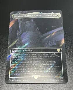 MTG RAMMAS ECHOR, ANCIENT SHIELD SURGE FOIL The Lord of the Rings NM - Image 1