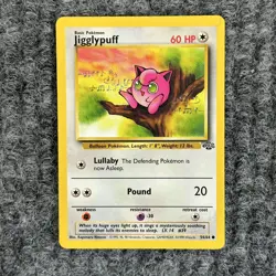 VTG Pokemon Jungle Jigglypuff Regular 54/64 Common NM - Image 1