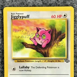 VTG Pokemon Jungle Jigglypuff Regular 54/64 Common NM - Image 3