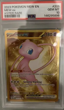 2023 Pokemon Mew EN Mew Ex Hyper Rare - Image 1