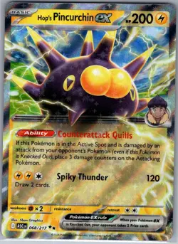 Hop's Pincurchin ex 068/217 ME: Ascended Heroes - Pokemon Card - NM - Image 1