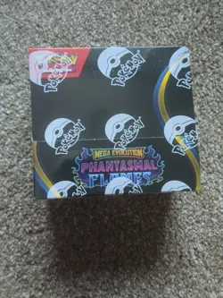 Pokemon Mega Evolution Phantasmal Flames Booster Box Sealed - Image 1
