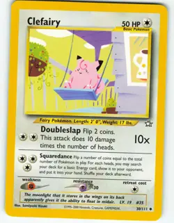 Clefairy - 30/111 Neo Genesis - Pokemon TCG - 2000 - Image 1