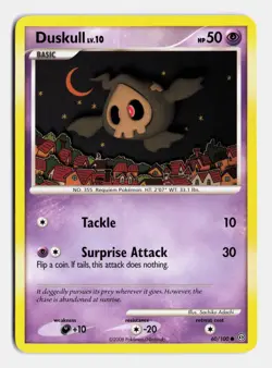Duskull (60) Stormfront #60/100 LP Pokemon TCG Common - Image 1