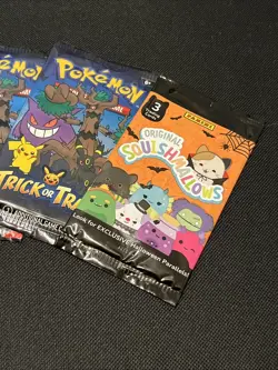 Lot Of Halloween Pokemon And Squishmallow Trading Card Packs New SEALED - Image 4