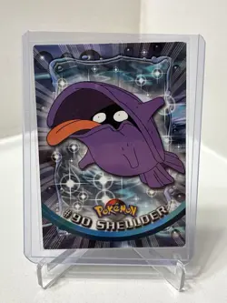 Topps Pokemon Shellder #90 2000 TV Animation Edition Non Holo Blue Logo - Image 5