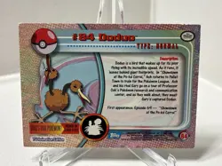 2000 Topps Pokemon TV Series 2 #84 Doduo Non-Holo FREE SHIPPING - Image 3