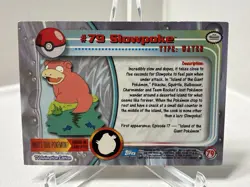 2000 Topps Pokemon TV Animation Edition Series 2 Slowpoke #79 Non-Holo FREE SHIP - Image 2