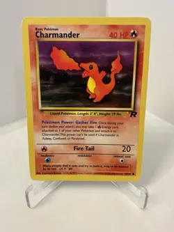 Pokemon Vintage Team Rocket Charmander 50/82 FREE SHIPPING - Image 1