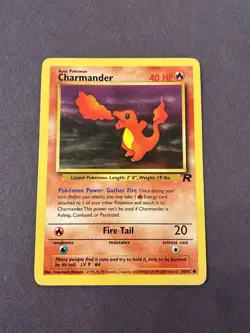 Pokemon Vintage Team Rocket Charmander 50/82 FREE SHIPPING - Image 3
