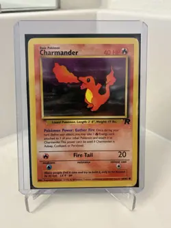 Pokemon Vintage Team Rocket Charmander 50/82 FREE SHIPPING - Image 5