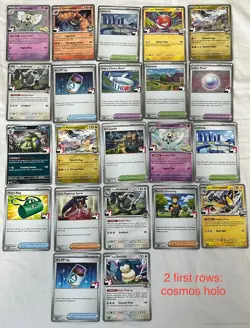 Pokemon TCG Journey Together Prize Pack Series Bundle Zacian EX, Clefairy Ex NM - Image 1