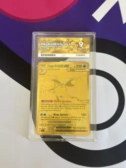 Pokemon 2026 Chaos Rising Mega Greninja EX 122/086 Hyper Rare Ace 9 - Image 1