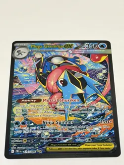 Pokemon TCG Mega Greninja ex 116/086 SIR Near Mint Pack Fresh - Image 2