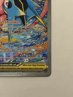 Pokemon TCG Mega Greninja ex 116/086 SIR Near Mint Pack Fresh - Image 4