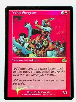 Whip Sergeant - Prophecy Foil Card - Image 1