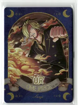SANJI UR UR-06 Holographic One Piece Collectible Anime Card - Image 1