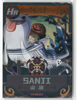 SANJI HR OP-HR-013 HALLOWEEN THEME Thick One Piece Anime Collectible Card - Image 1