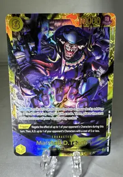 Marshall.D.Teach OP16-119 SEC The time of battle NM 🚀 Shipping 🔥🔥 MINT - Image 1