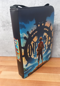 One Piece Trading TCG Card Case Book Holder Binder Album with Carry Handle - Image 4