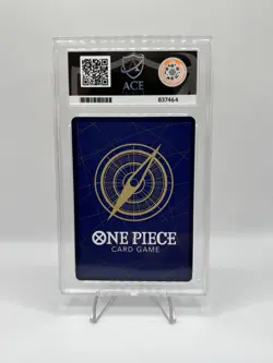 One Piece CCG Monkey D. Luffy P-043 Promo - English - Ace GEM MT 10 - Image 2