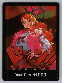DON!! CARD (NAMI) DON!! ONE PIECE FOIL NM EB-03#* - Image 1