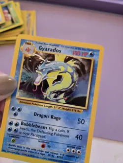 Gyarados - 6/102 - Pokemon Base Set Unlimited Holo Rare Card LP - Image 3