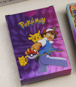 Pokemon TCG 55Pcs Iridescent Foil Cards Pack Rare Charizard GX Vmax - Image 1