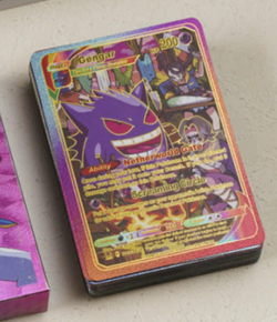 Pokemon TCG 55Pcs Iridescent Foil Cards Pack Rare Charizard GX Vmax - Image 2