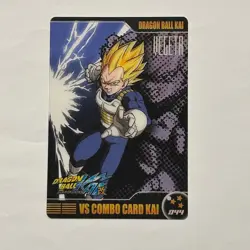 M547 Vegeta Japanese Dragon Ball Kai x Morinaga Clear Card 044 - Image 1