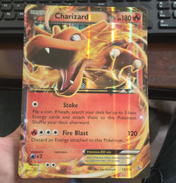 Charizard EX 011/106 Jumbo Cards Holo Promo 180 HP English 2014 Pokemon TCG - Image 1