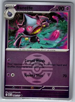 Banette - (Dusk Ball) 091/217 ME: Ascended Heroes - Pokemon Card - NM - Image 1