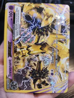 Pokemon Card Trevenant BREAK Rare BREAK XY Holo 66/122 Near Mint NM - Image 1