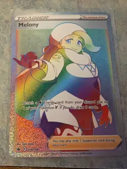 Pokemon Card Melony 218/198 Secret Rainbow Rare Chilling Reign Near Mint - Image 1
