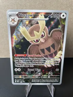 Noctowl - 141 Promo Holo SV: Scarlet & Violet Promo Cards NM Pokemon - Image 1