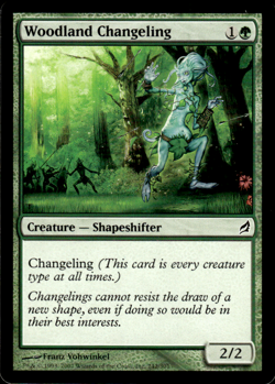 Woodland Changeling 1x MtG Lorwyn SP/NM - Image 1