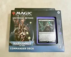 🔥⚔ Magic: The Gathering x Warhammer 40K – Necron Dynasties Commander Deck ⚔🔥 - Image 1