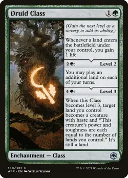 MTG - Druid Class - Adventures in the Forgotten Realms - X1 - (LP) - - Image 1