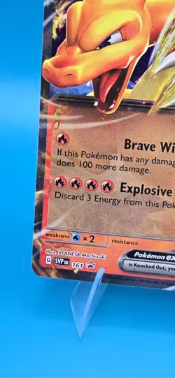 Charizard ex 161 Holo Promo Scarlet & Violet Promo Pokemon Holo Near Mint B18 - Image 5