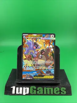 Pokemon Mega Kangaskhan EX 182/132 Me01 Illustration Rare Full Art Holo - Image 1